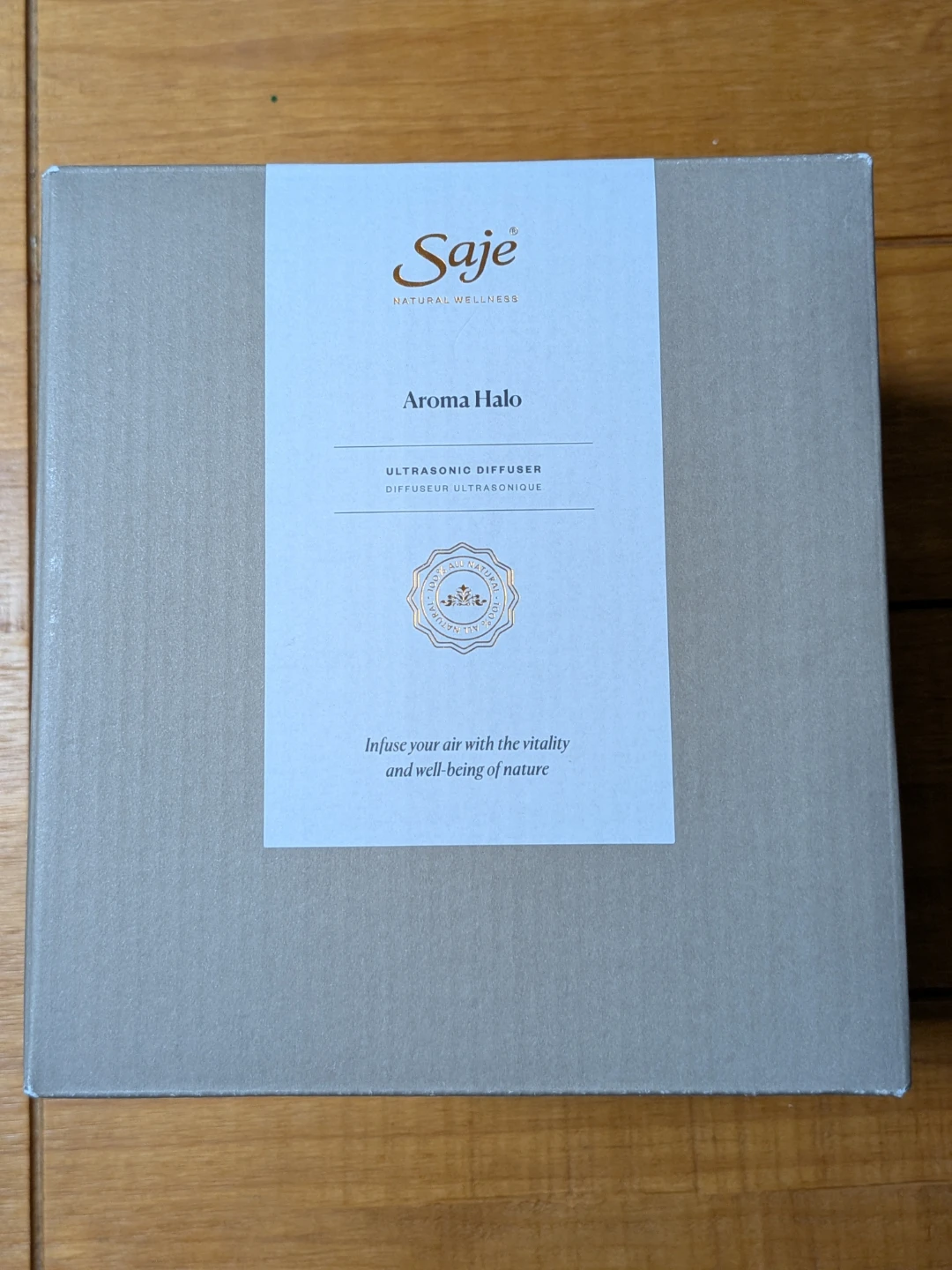 Saje Aroma Halo Ultrasonic Diffuser