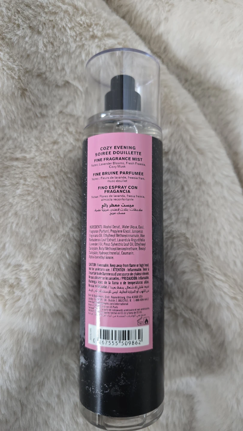 Bath & Body Works Cozy Evening Fine Fragrance Mist - photo 2