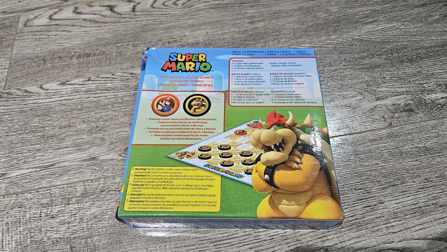 Super Mario Checkers Game - photo 2