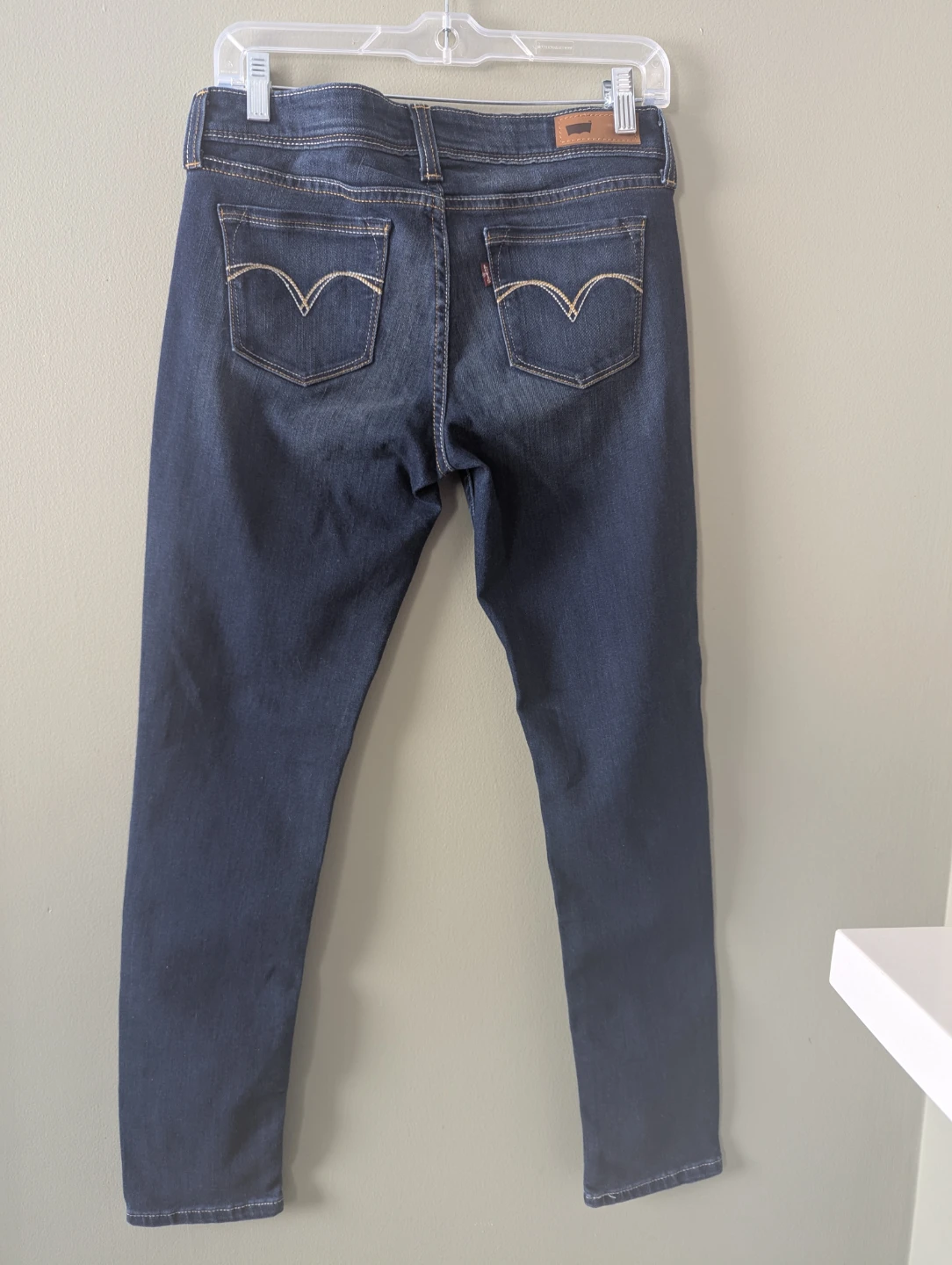 Levi's Demi Curve Low Rise Skinny Jeans 7/28 - photo 3