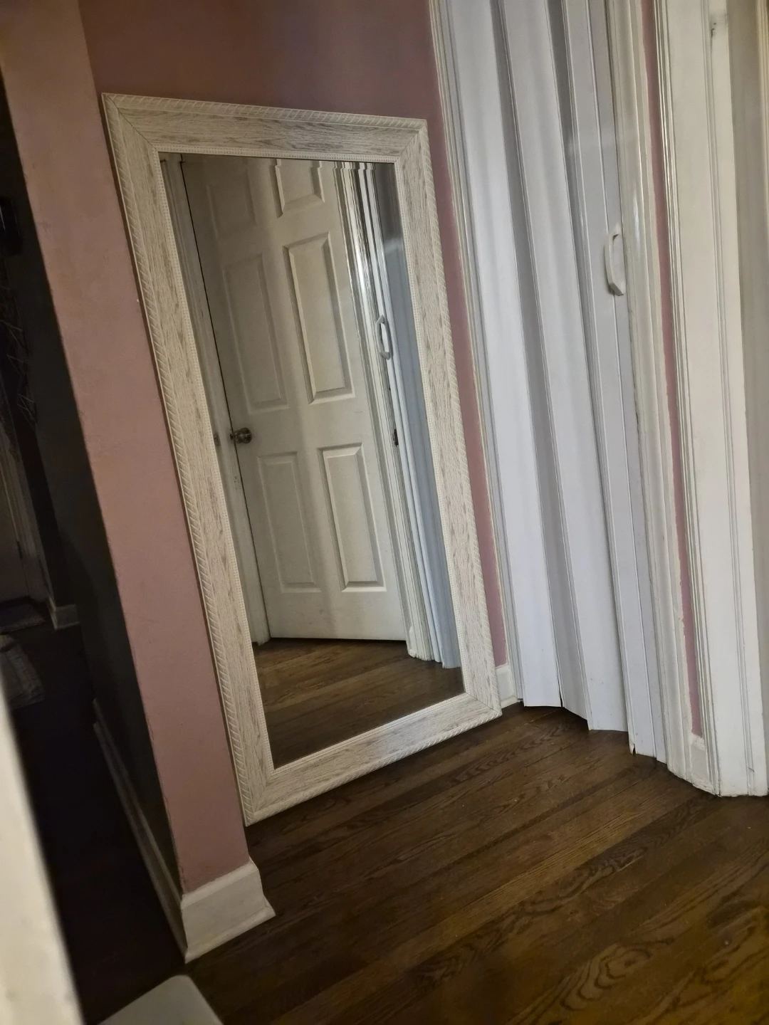 Wood Frame Full Length Mirror (Pick up  Required)