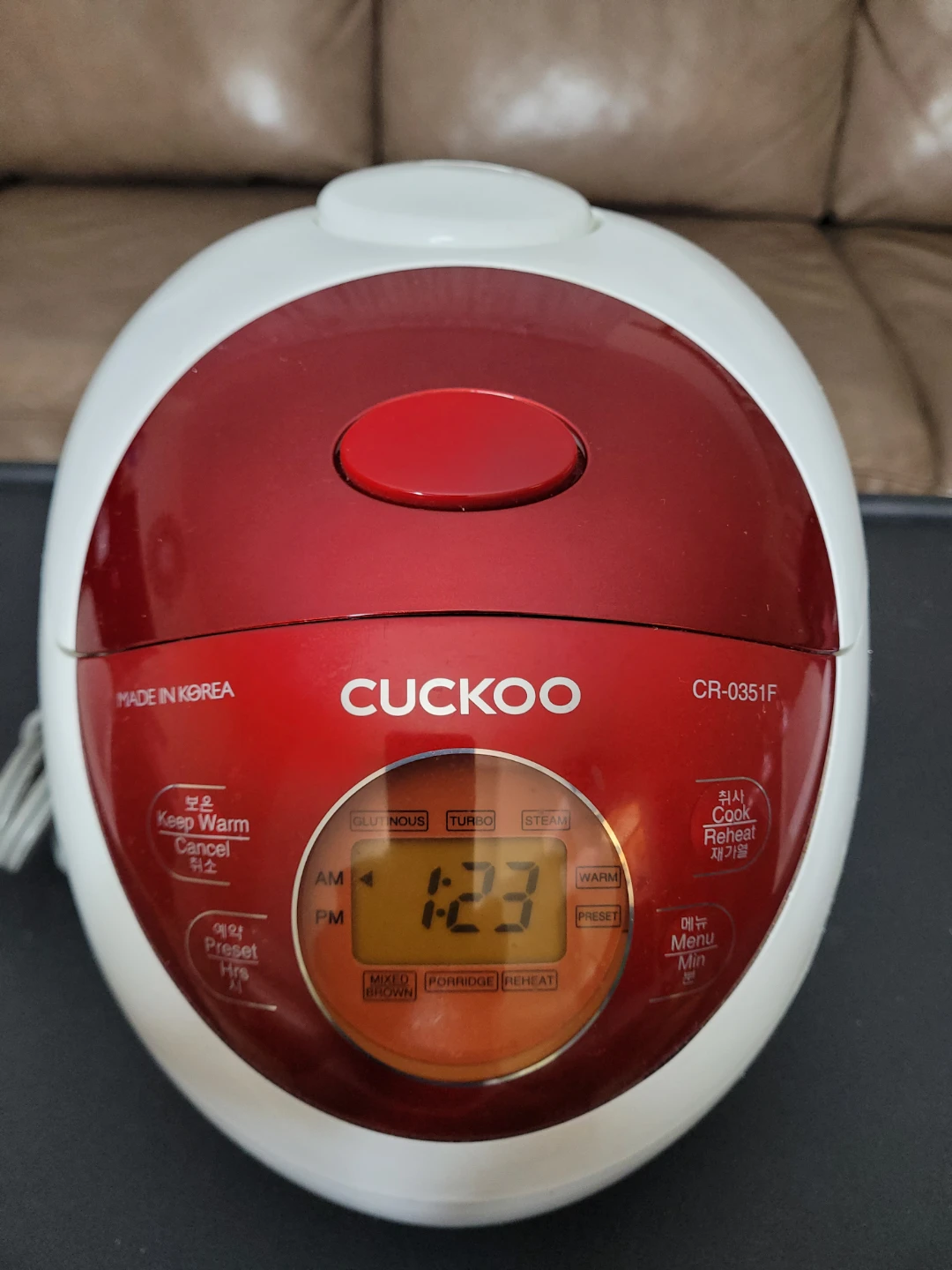 CUCKOO CR-0351F Rice Cooker