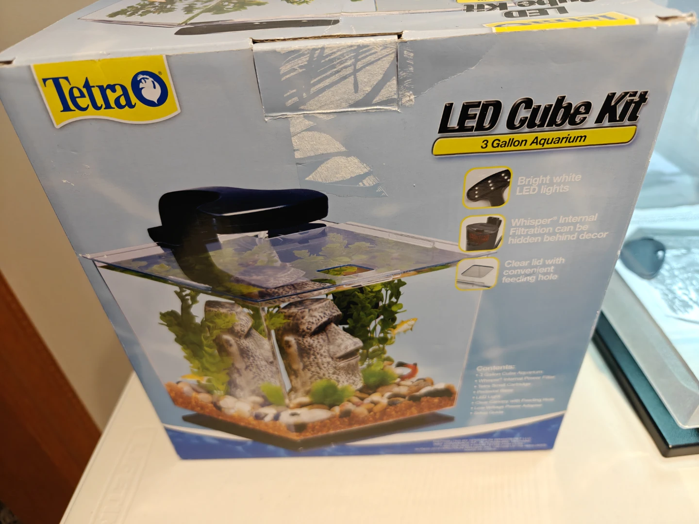 Tetra LED Cube Kit 3 Gallon Aquarium