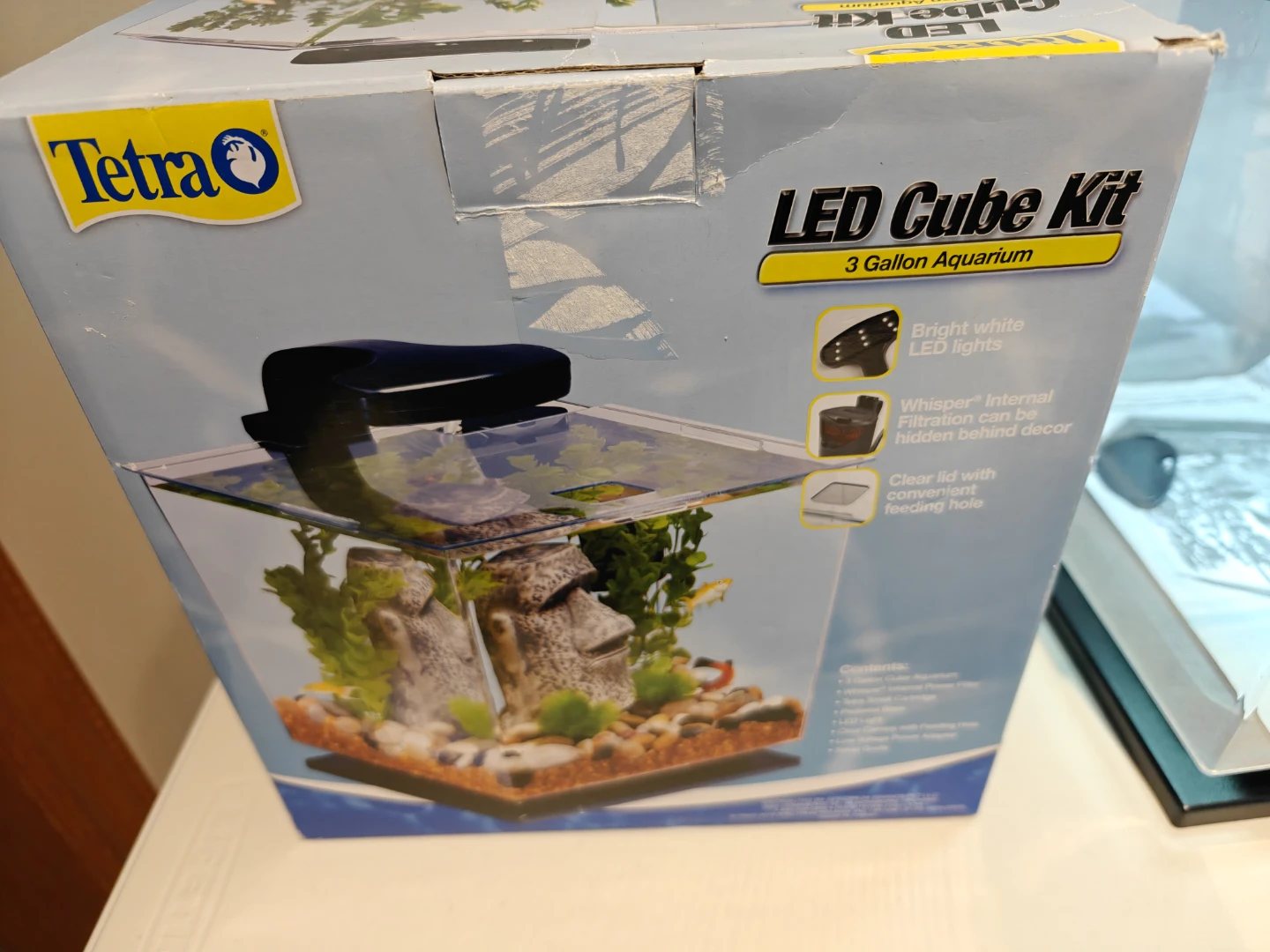 Tetra LED Cube Kit 3 Gallon Aquarium - photo 3