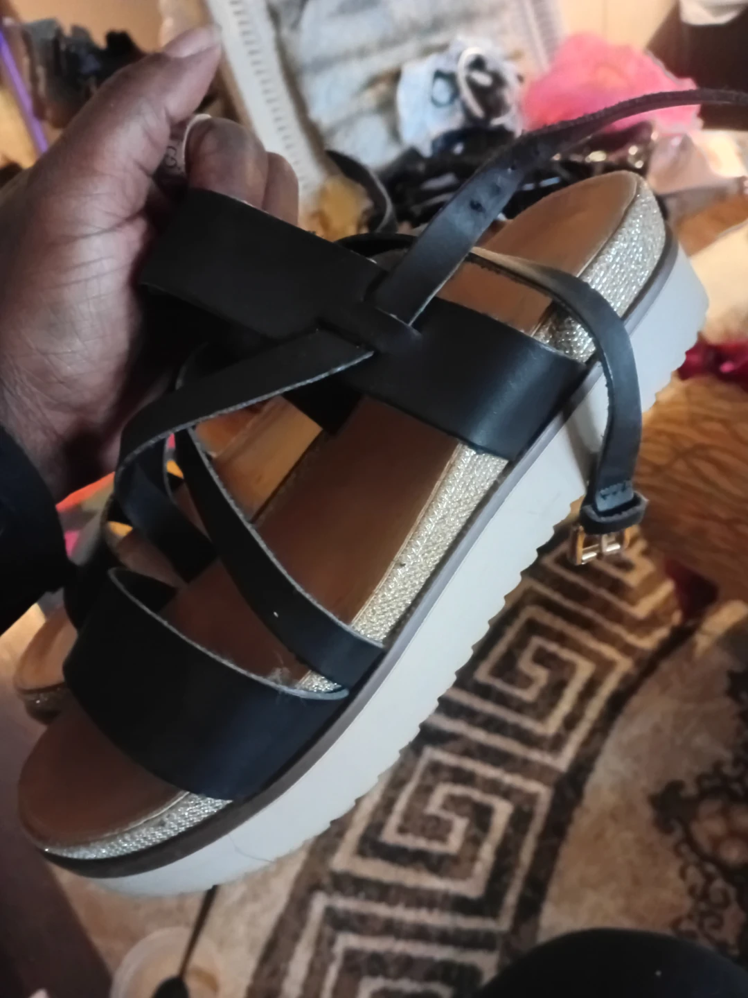 Black Call It Spring Sandals - photo 2