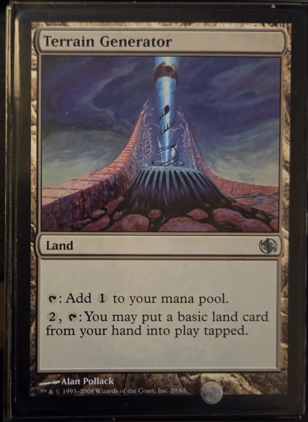 Terrain Generator Magic The Gathering Land Card