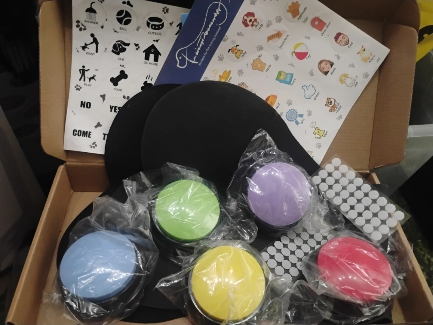 Pet Training 5 Buttons & Stickers Set - photo 4