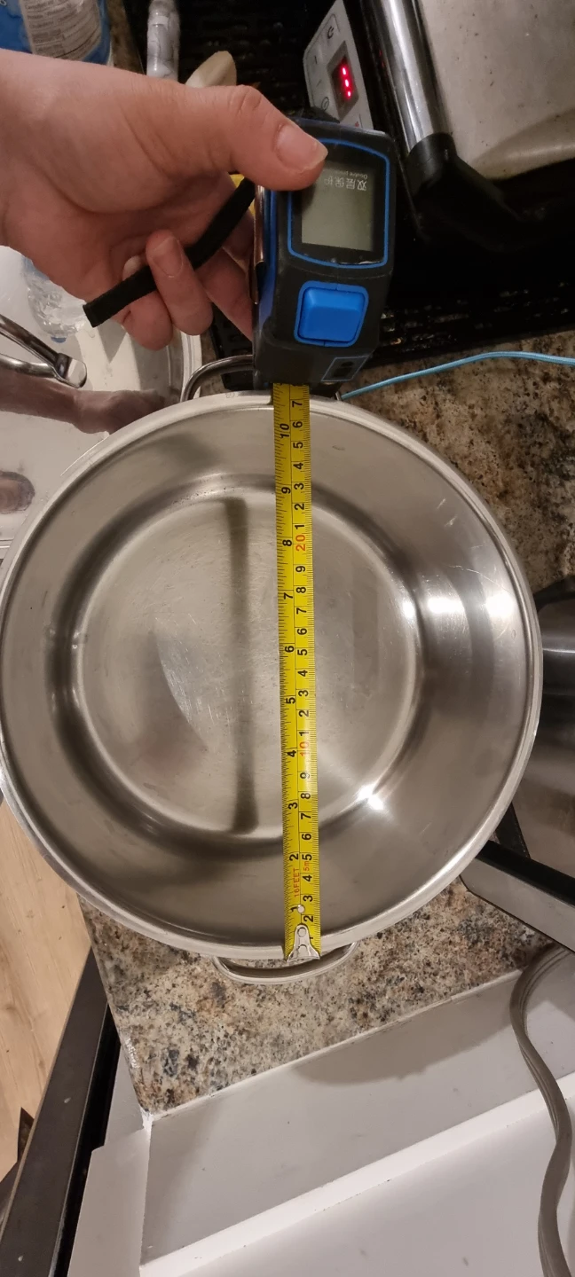 Large Stainless Steel Pot with Lid - photo 2