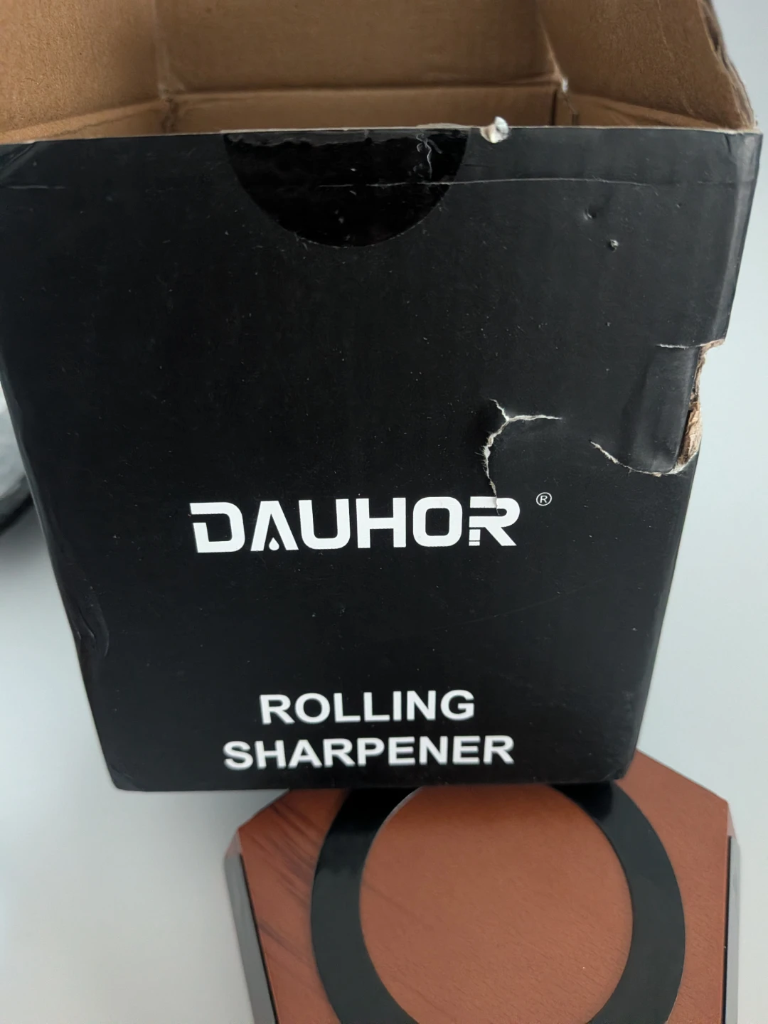 DAUHOR Rolling Knife Sharpener with 400 & 1000 Grit Discs 🏆 - photo 5