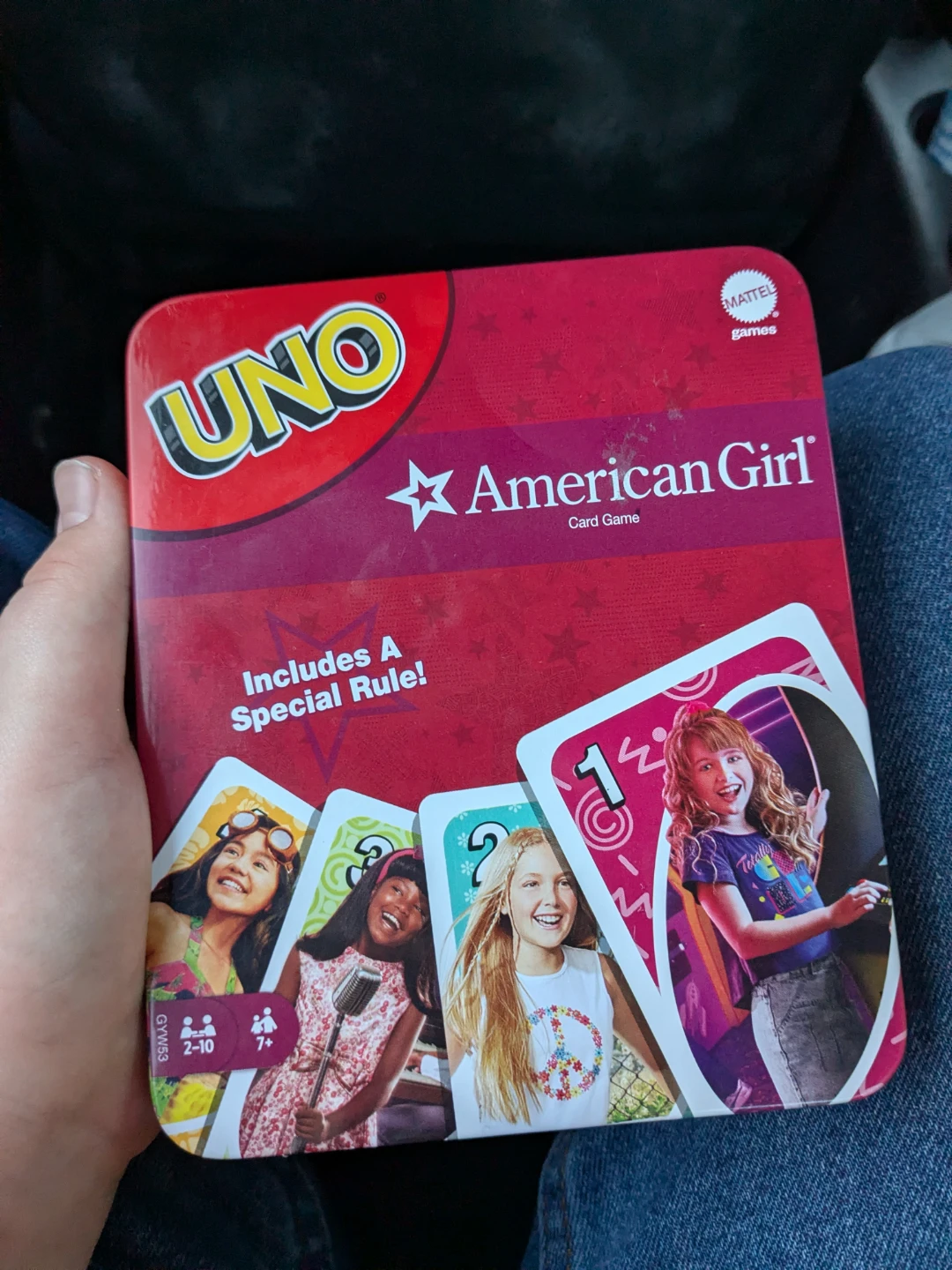 UNO American Girl Card Game