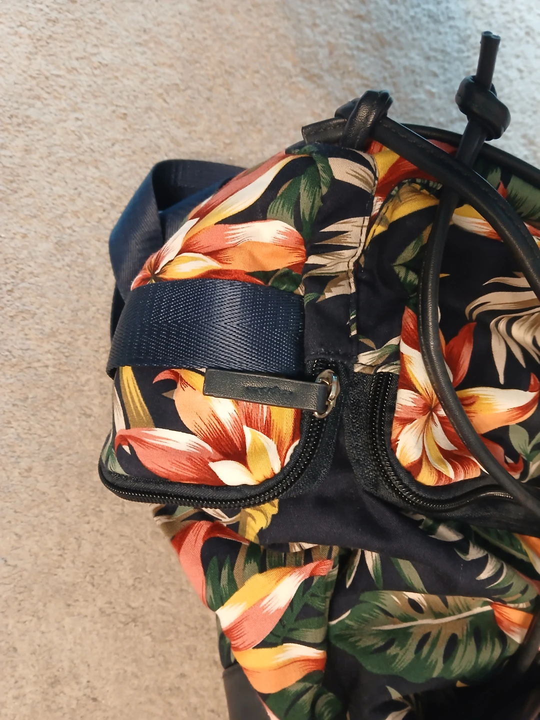 MISAKO floral bucket bag backpack - photo 3
