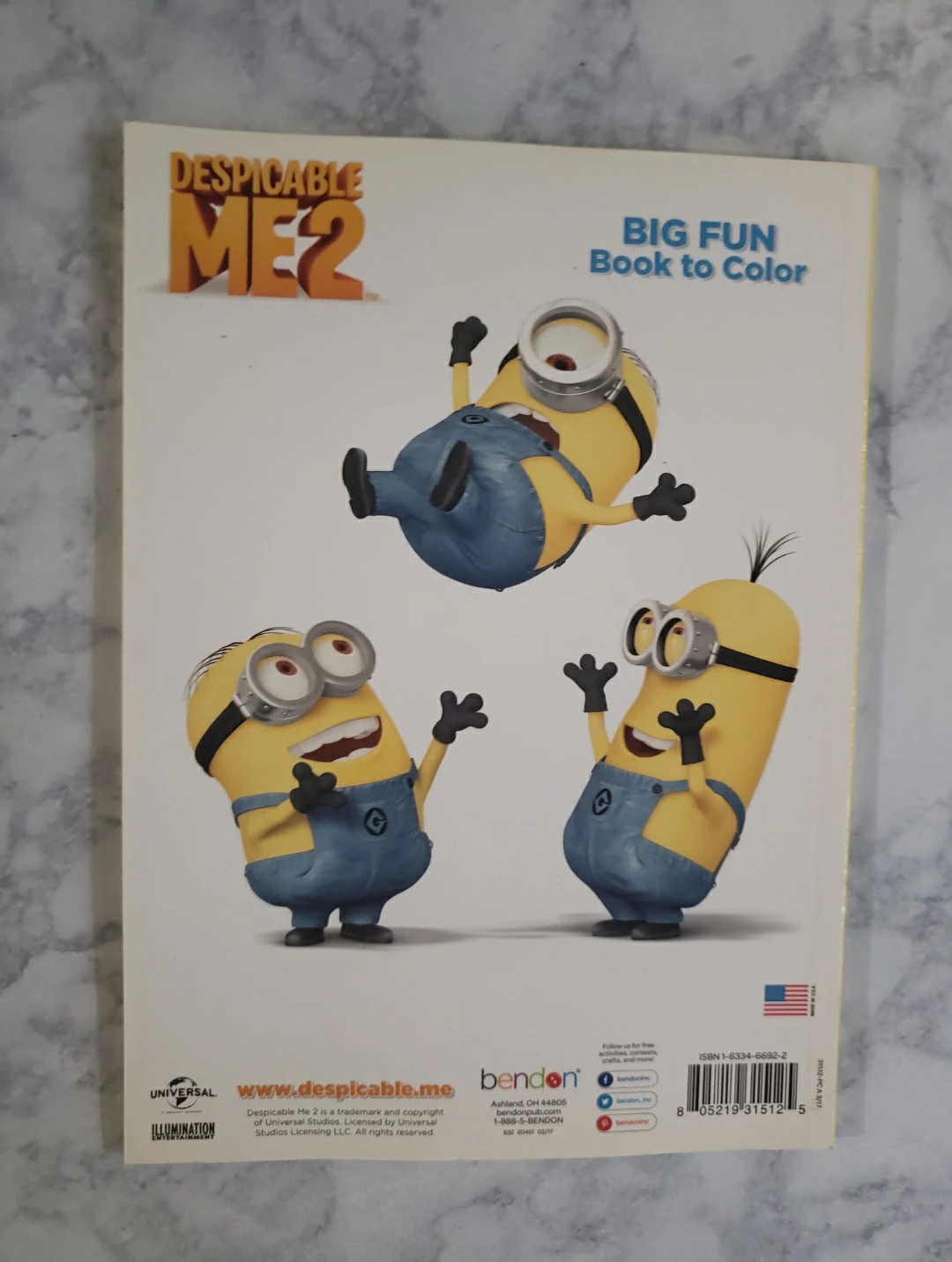 Despicable Me 2 Big Fun Coloring Book - photo 2