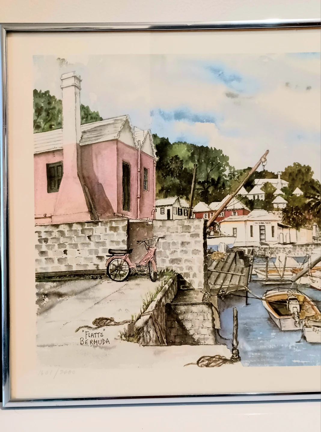 1985 Sue Quarles Watercolor Painting - photo 2