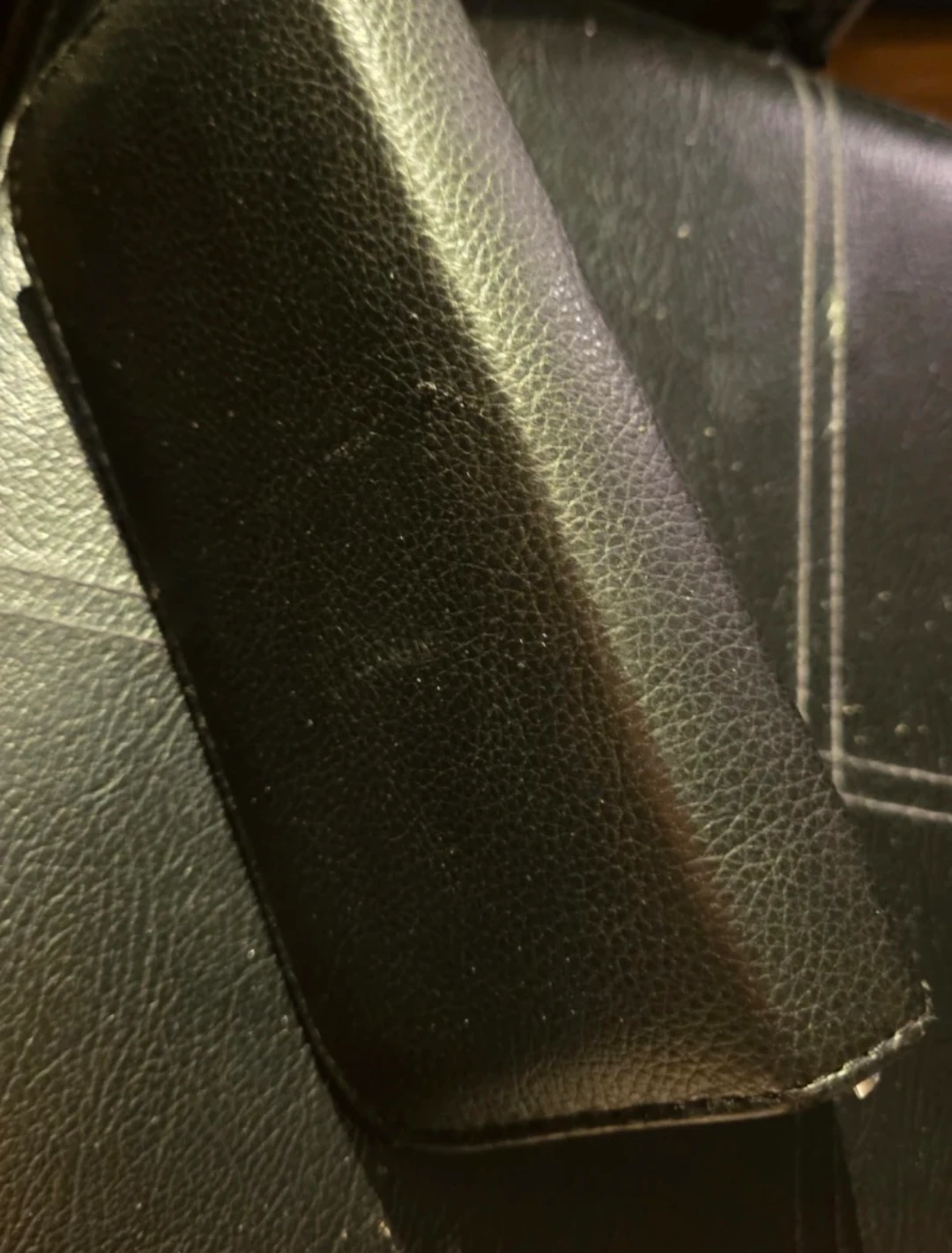 Black Faux Leather Zippered Case 🏆 - photo 4