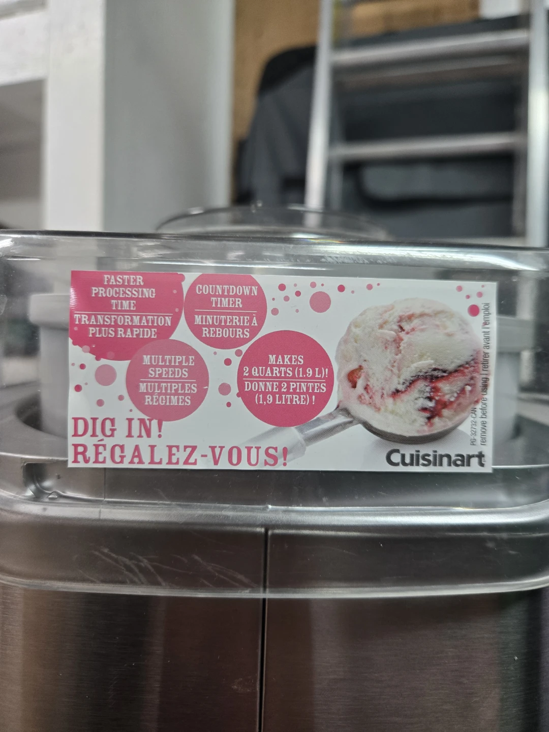 FREE DELIVERY!! Cuisinart Ice Cream Maker Machine $120 - photo 3