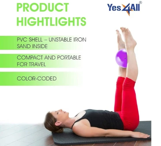 🥕  NEW!   Yes4All Toning Balls - 2lbs, Blue - photo 4