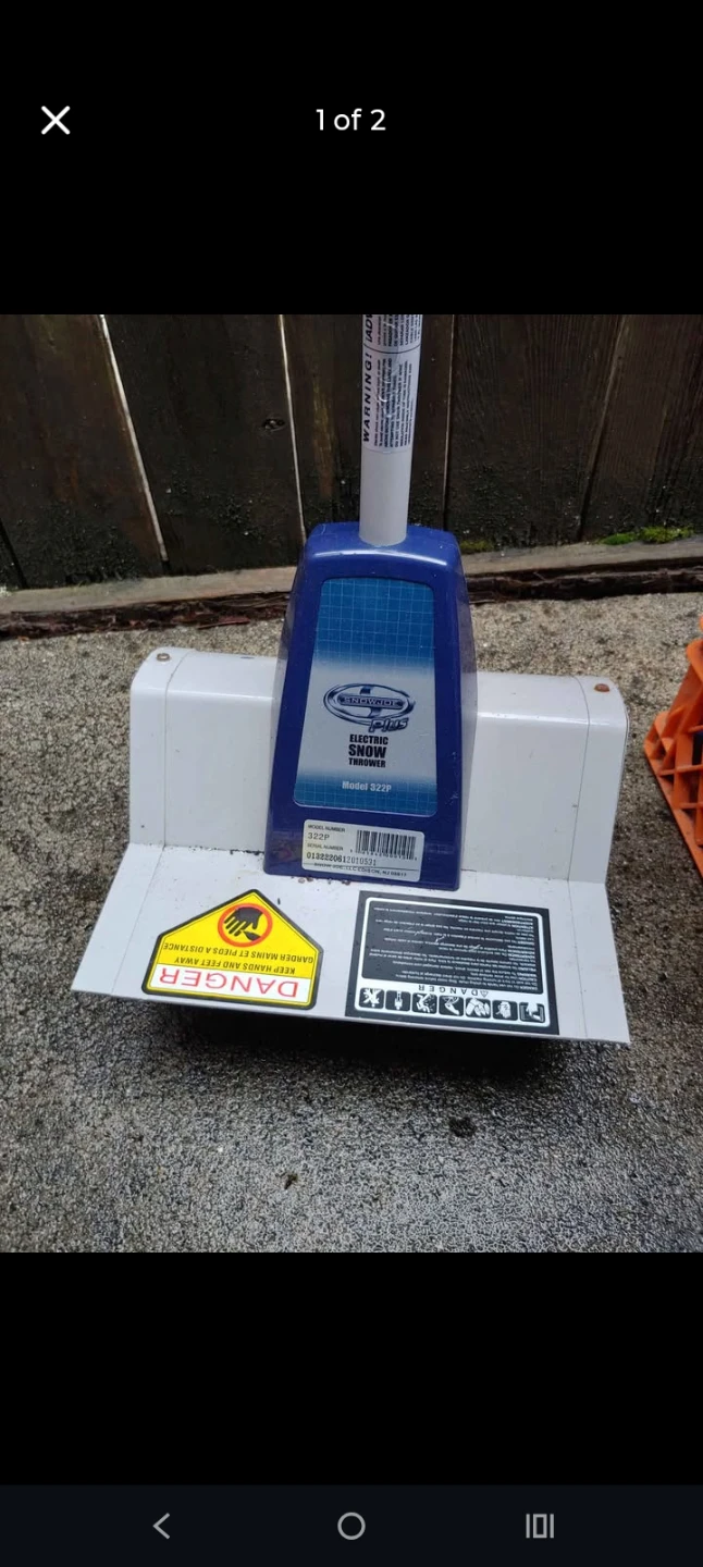 Snow Joe SJ301 Electric Snow Shovel