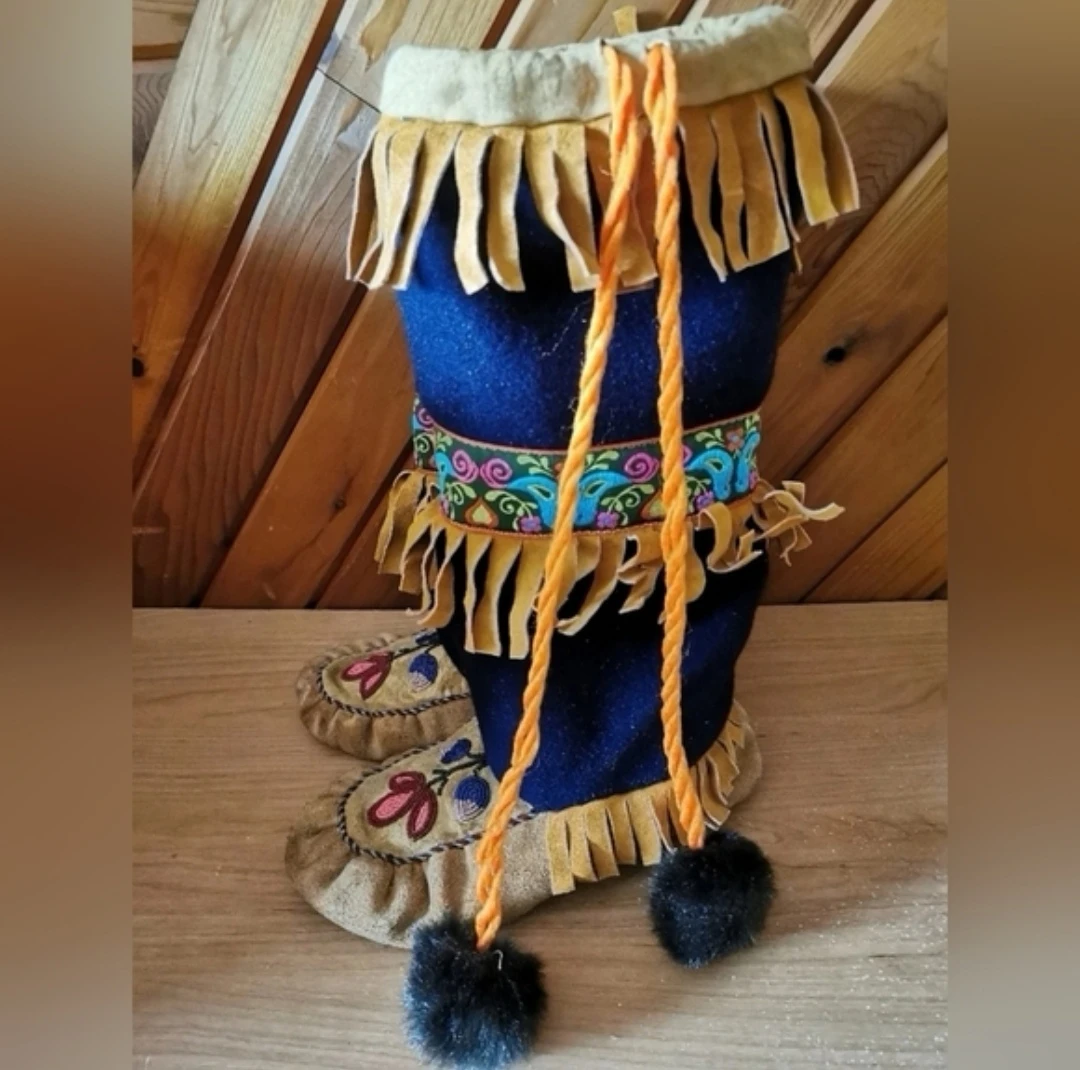 Vintage Beaded Moccasins - photo 2