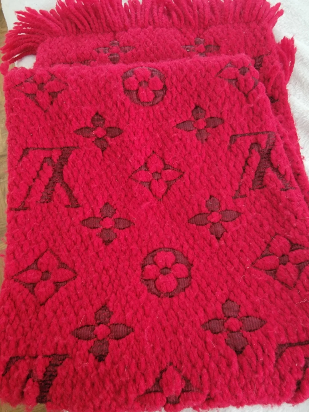 Louis Vuitton Monogram Scarf - Pink - photo 3