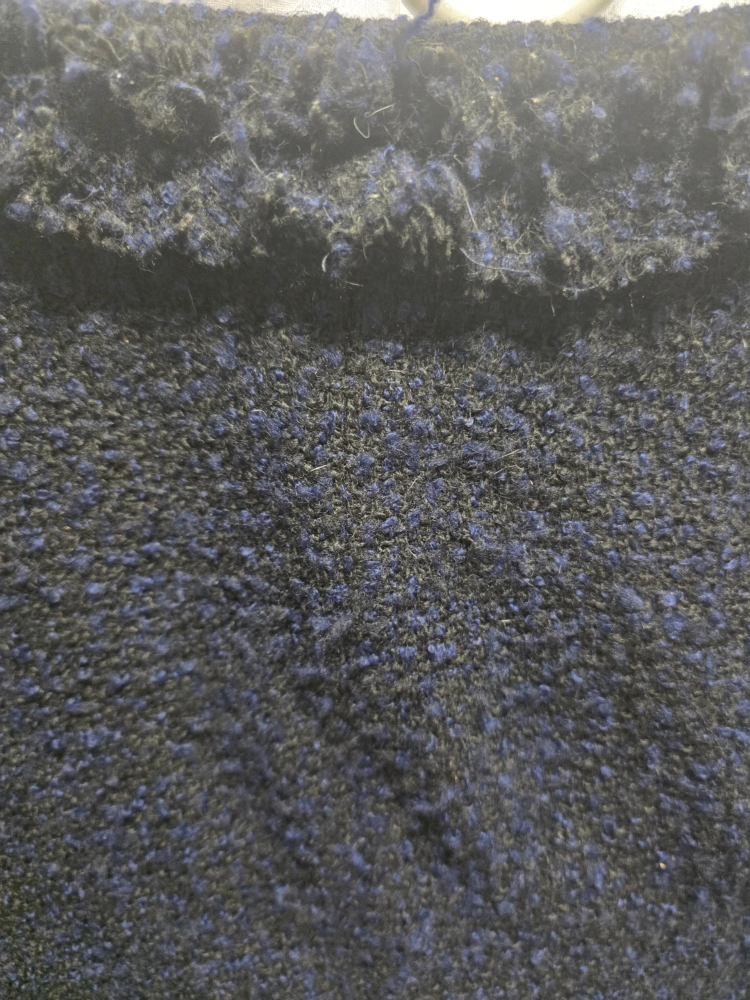 Serrani Italy Navy Tweed Jacket - Size 6 - photo 5