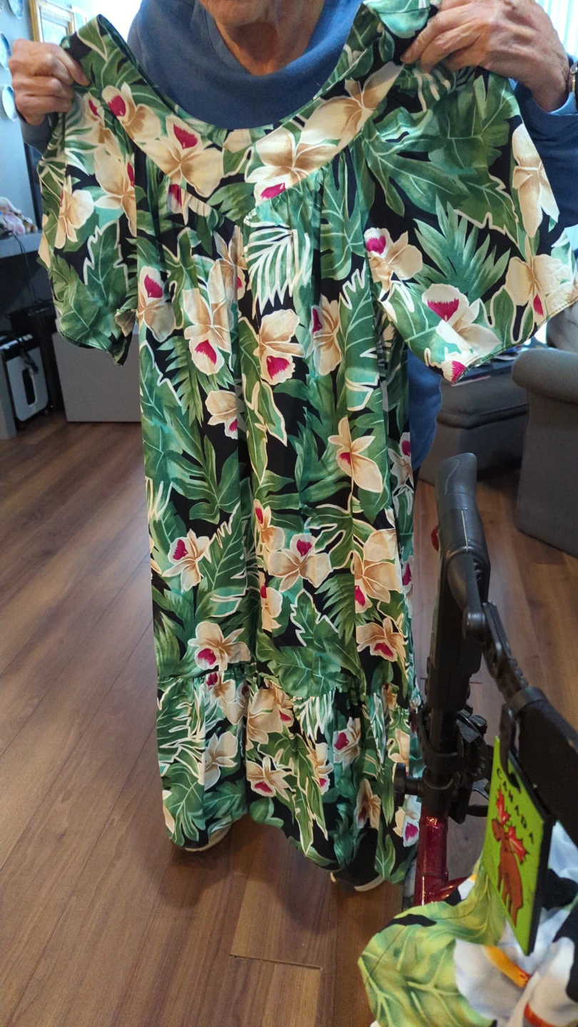 Women's Tropical Floral  Dress