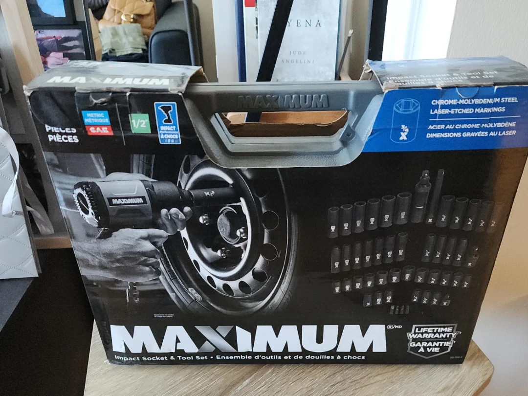 MAXIMUM Impact Socket & Tool Set
