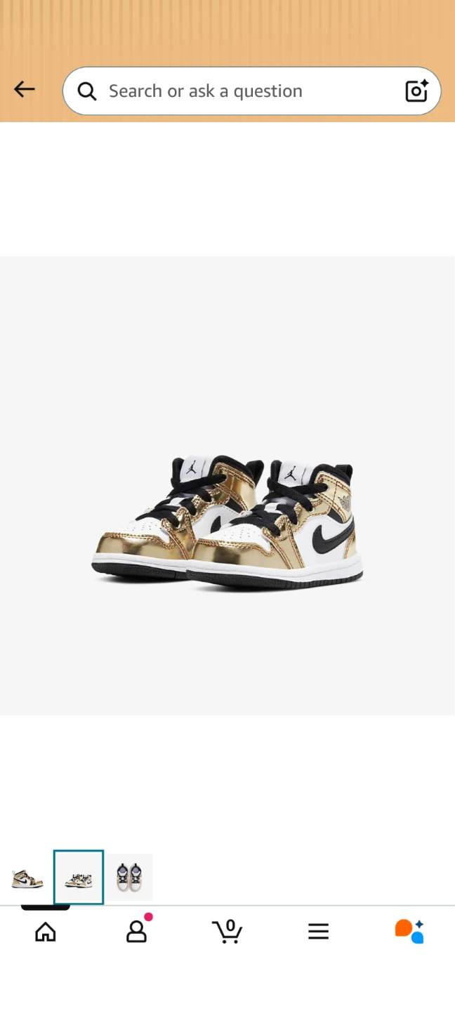 Jordan 1 Mid SE TD Toddler size 4C