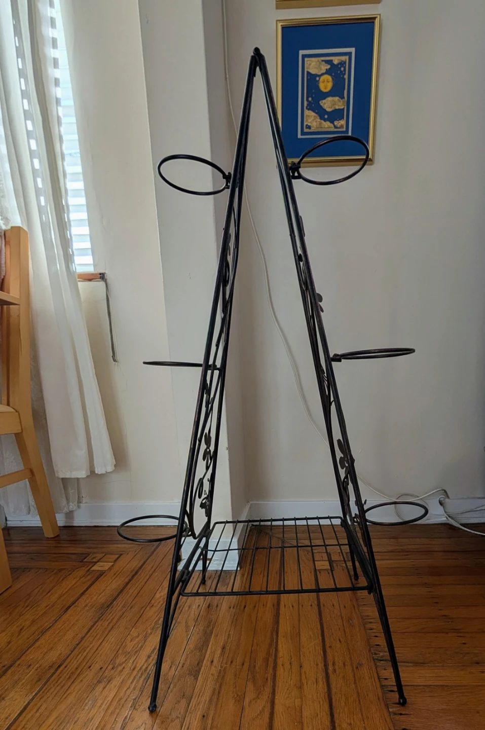 Wrought Iron Plant Stand