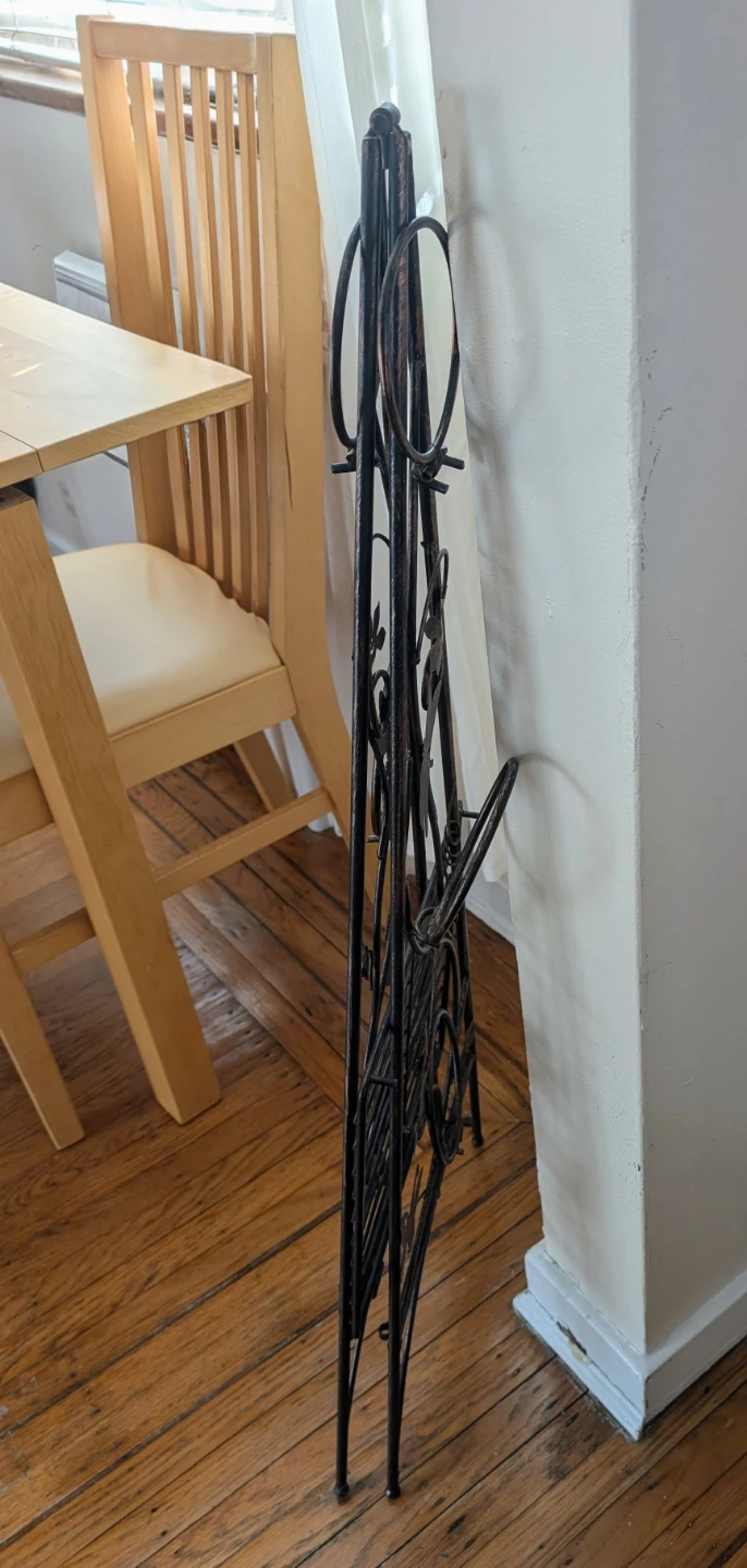 Wrought Iron Plant Stand - photo 3