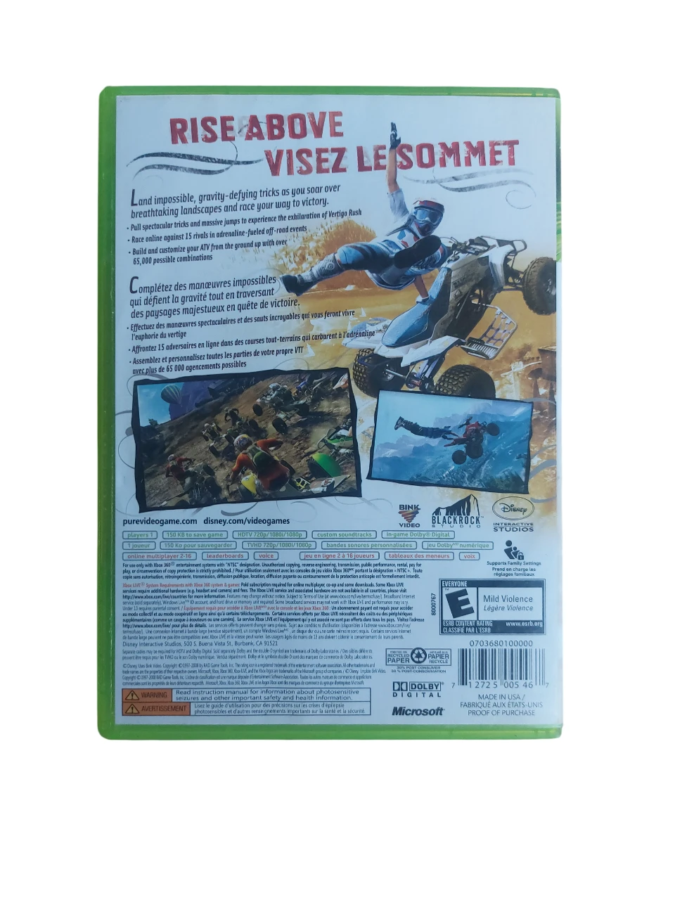 Xbox 360 Pure Video Game - photo 2