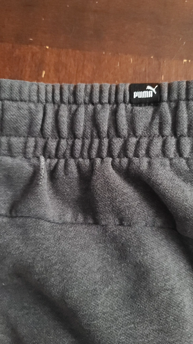 Puma Grey Fleece Sweatpants - Size Large - photo 3