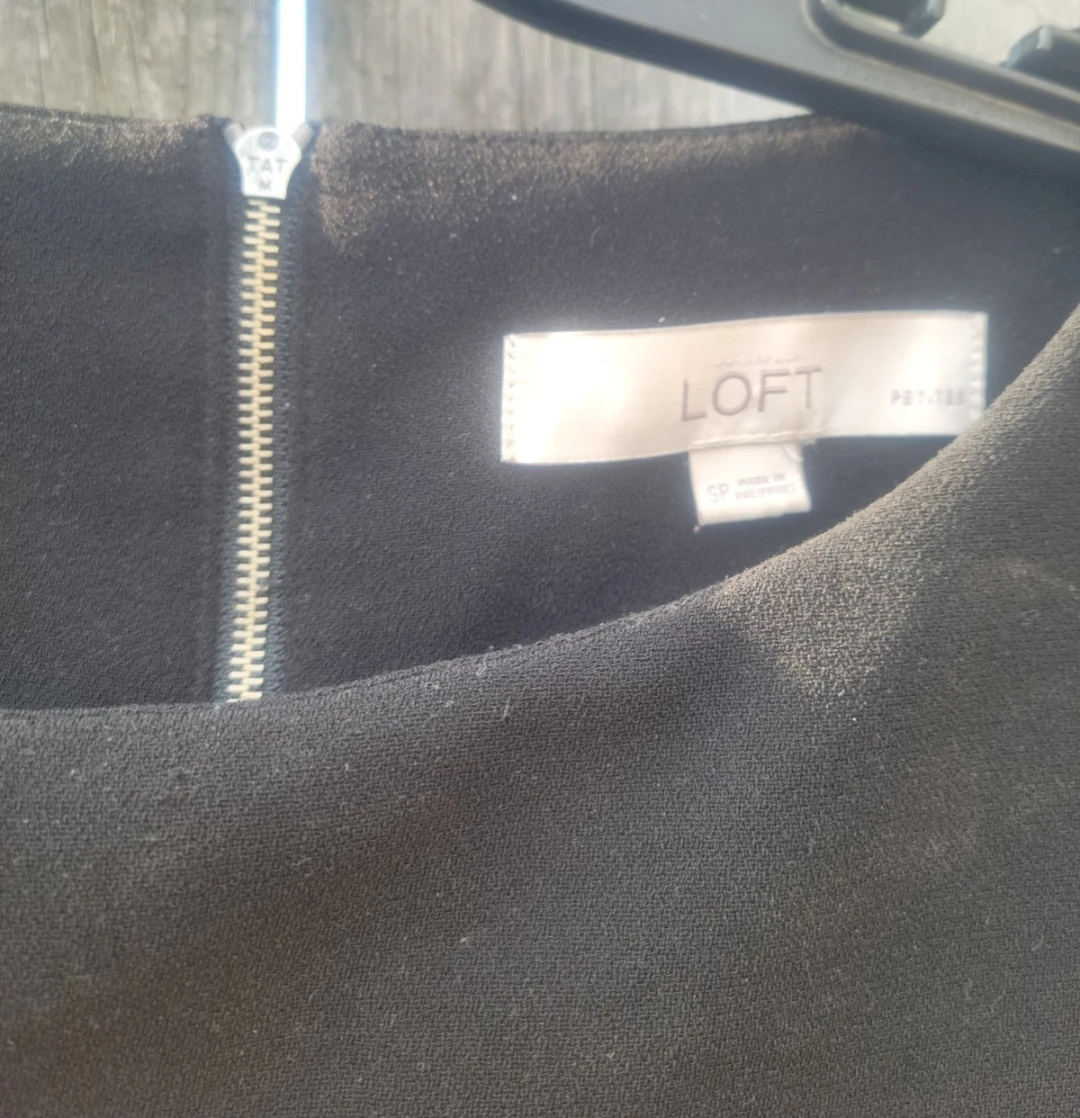 LOFT Black Petite Short Sleeve Top - photo 2