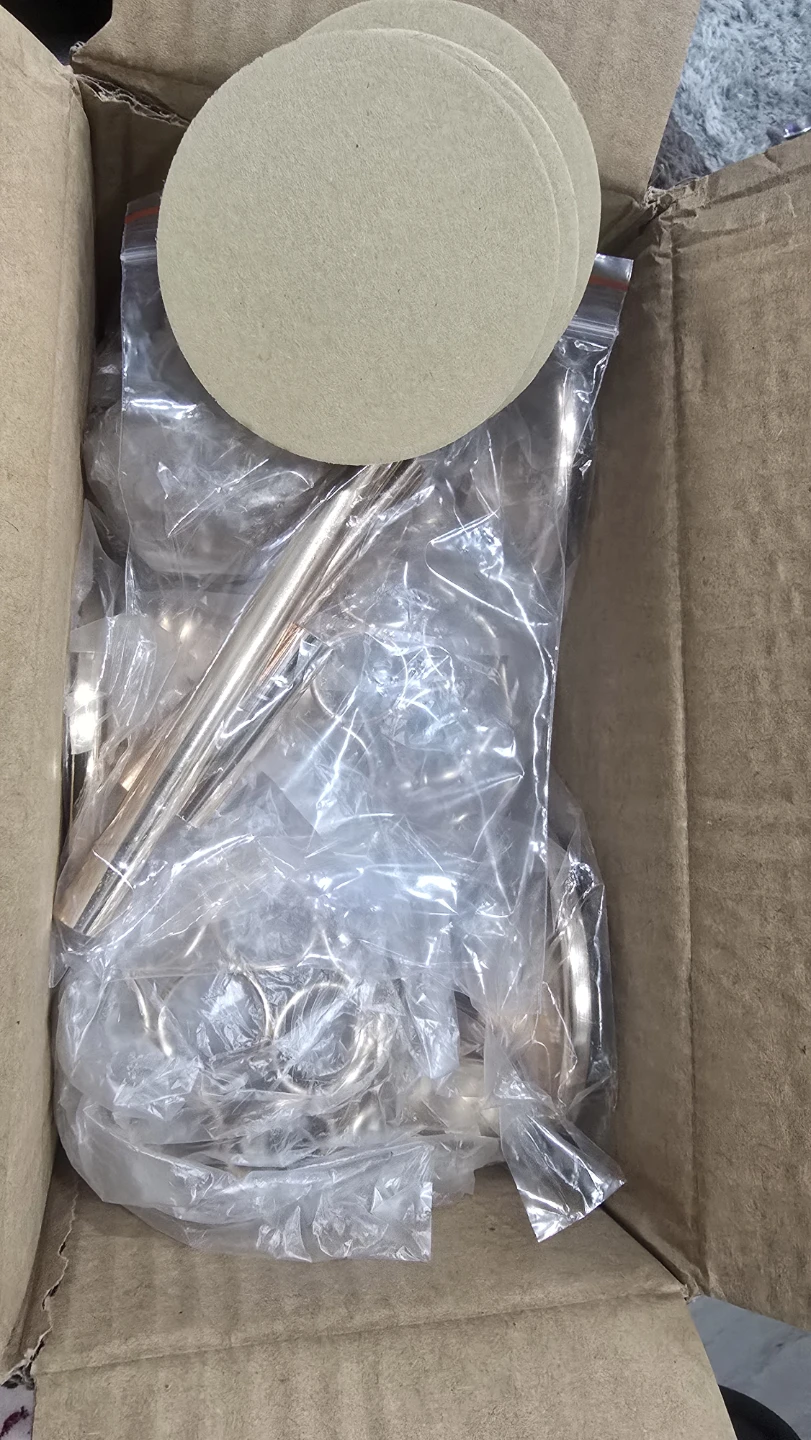 Brabd new in box - Gold Crystal Ball Candle Holders Set - photo 3