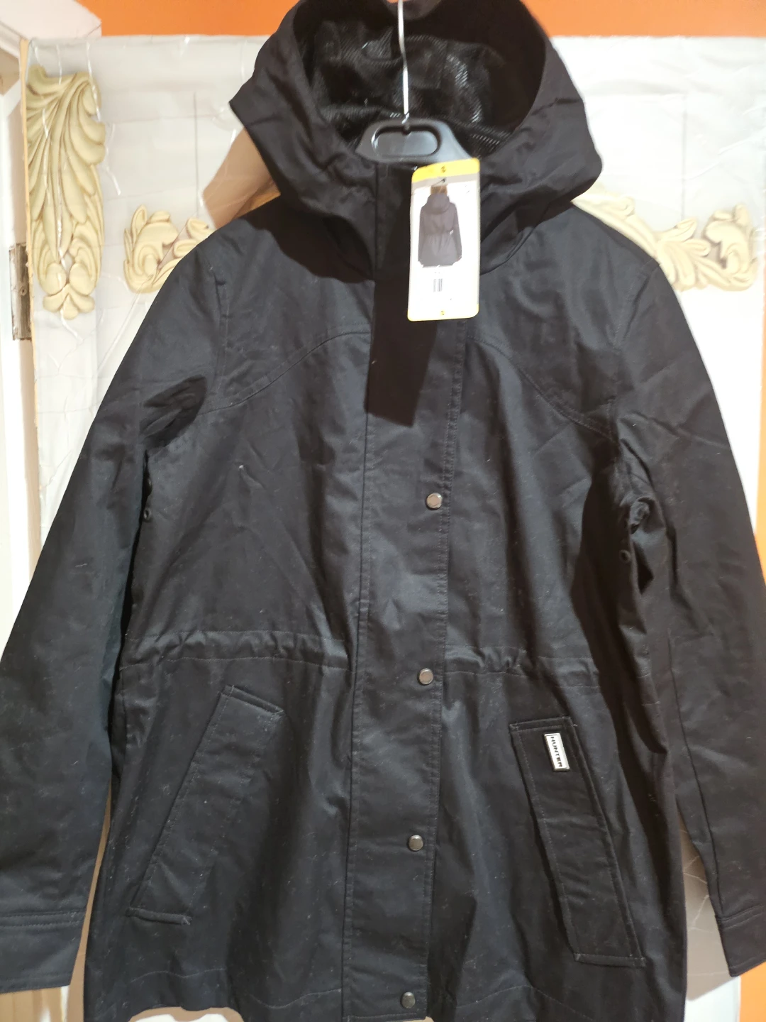 Hunter Black Anorak Jacket - Size S - photo 5