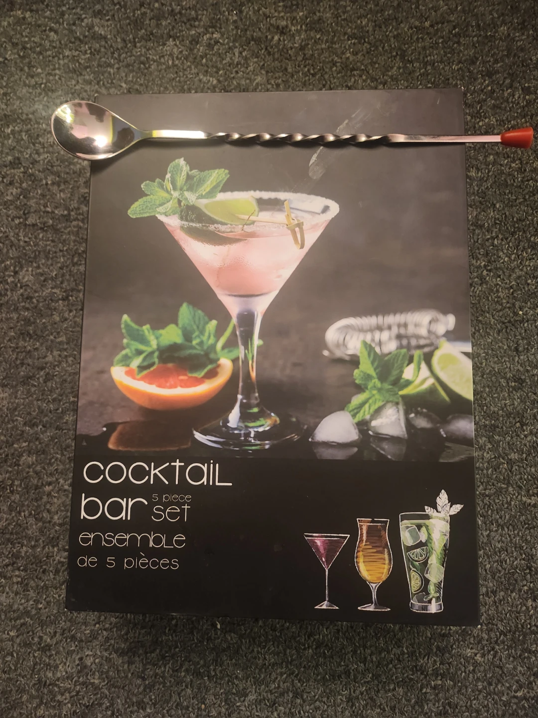 Cocktail Bar Set - 5 Piece