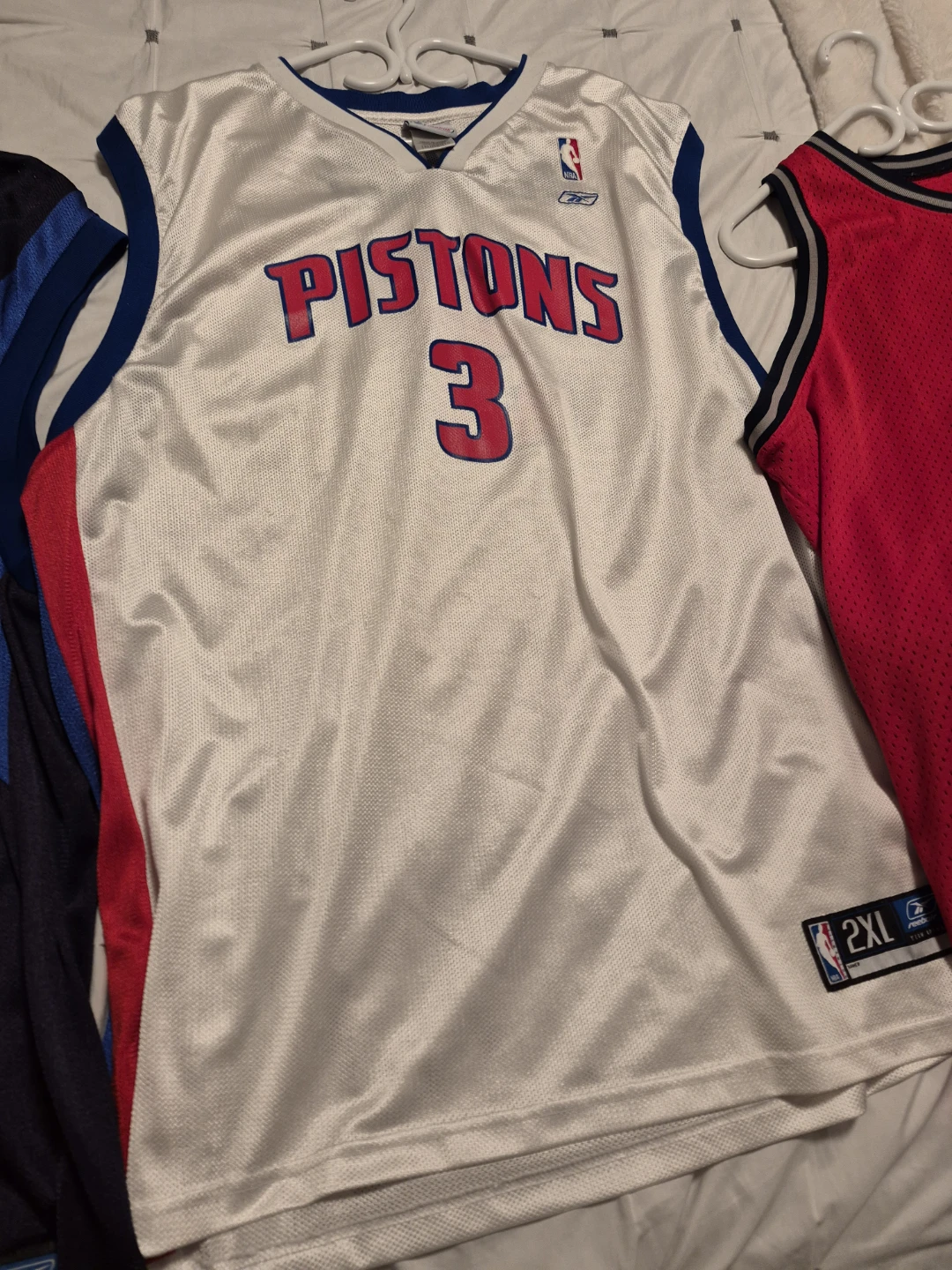 Jason Kidd, Ben Wallace, Dirk Nowitzki NBA Jerseys - photo 5