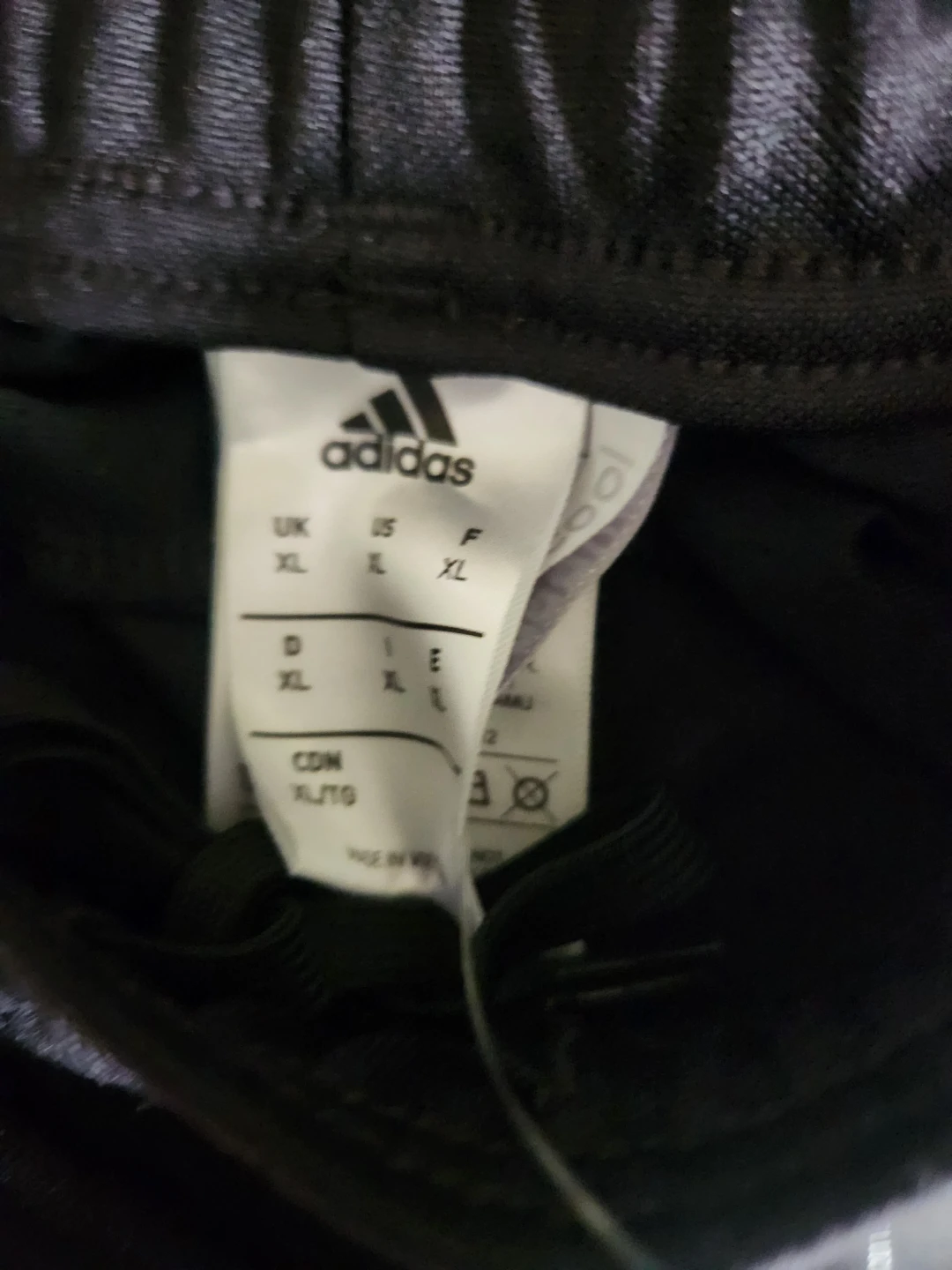 Adidas Tiro17 Training Pants - Black/White, XL - photo 2
