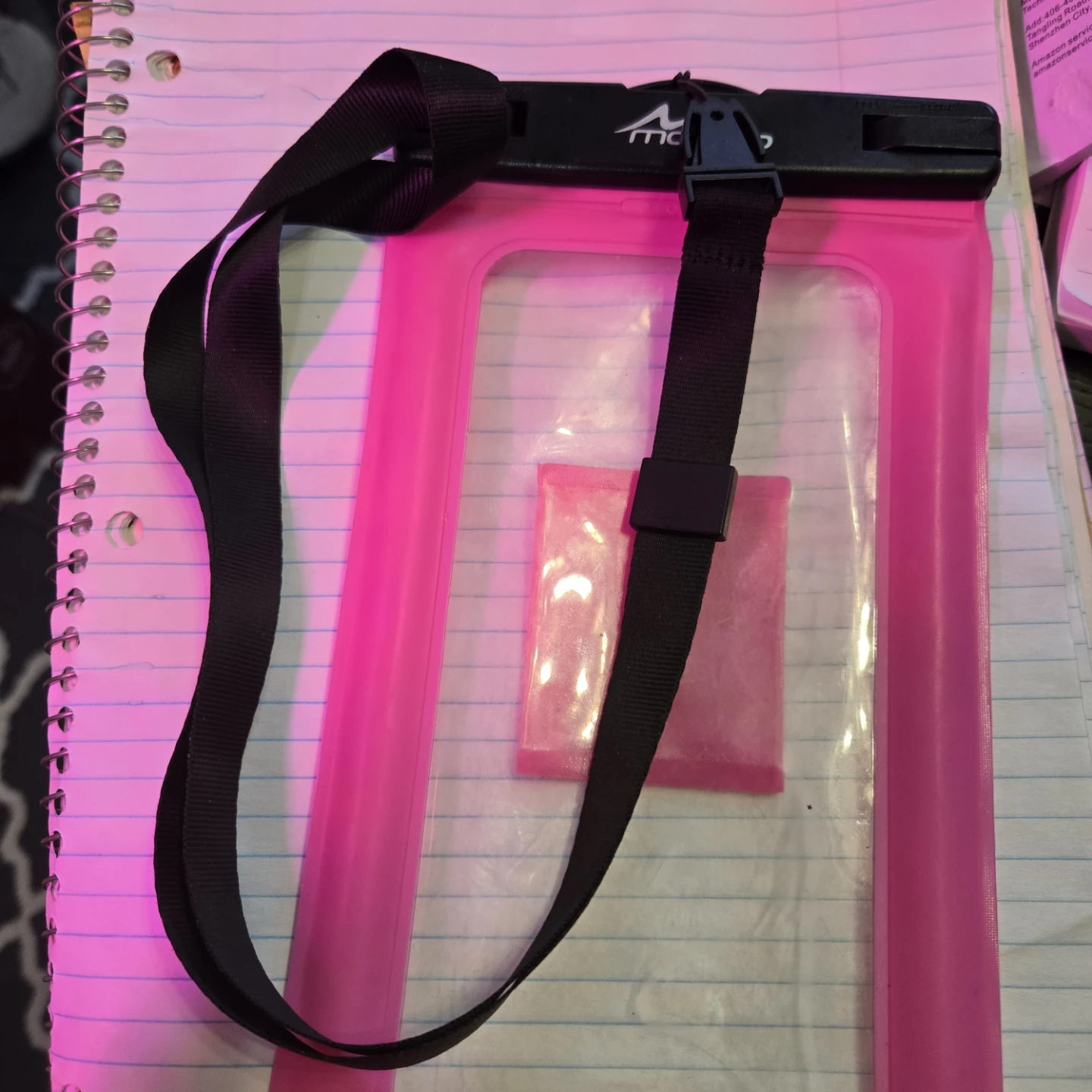 Moko Waterproof Pouch Bag for Phones up to 6.2" - Pink - photo 5