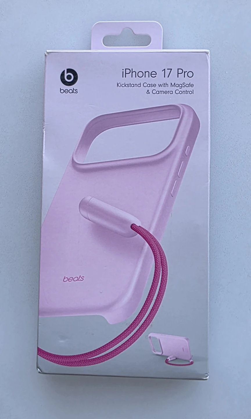 iPhone 17 Pro Kickstand Case (Pink, by Beats) - New - photo 2