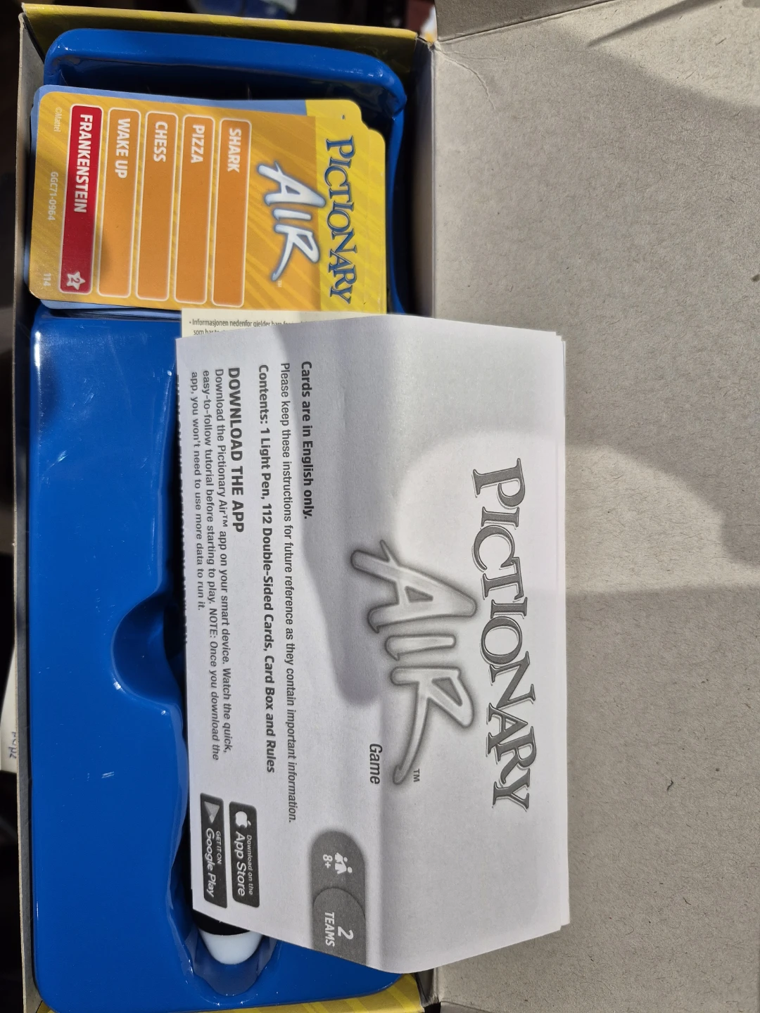 Pictionary Air Game with Light Pen and Cards - photo 2