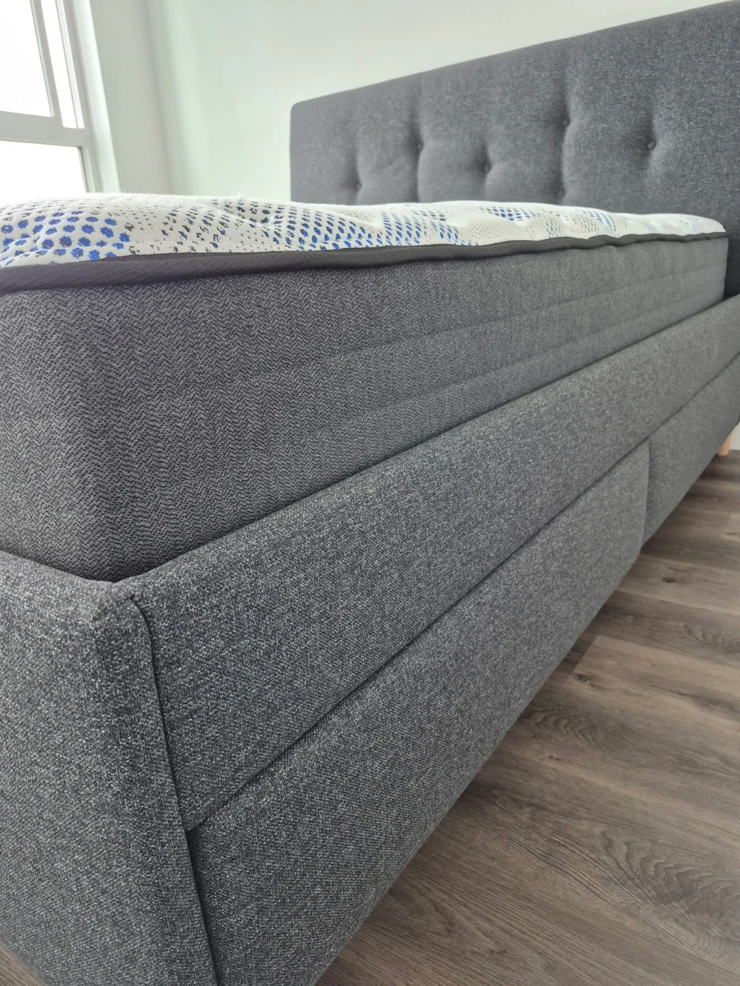 Sealy Posturepedic Mattress + IKEA IDANÄS Upholstered Bed - photo 4