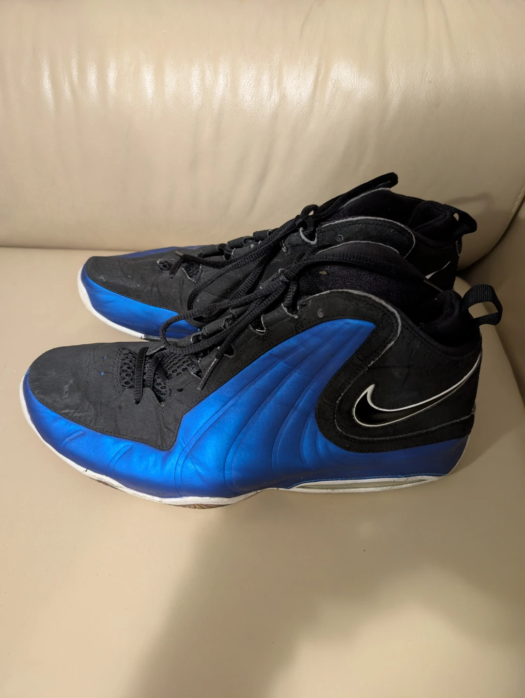 Nike Athletic Air Max Wavy Blue/Black Men Sneakers-Size US14 - photo 2