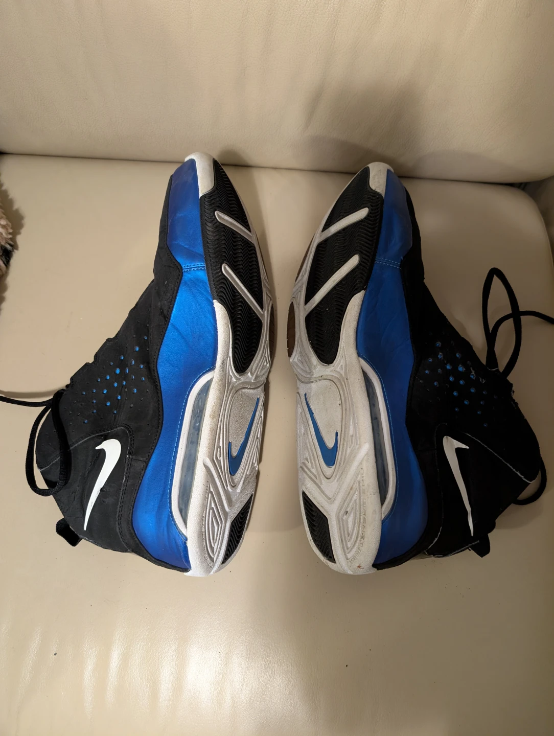 Nike Athletic Air Max Wavy Blue/Black Men Sneakers-Size US14 - photo 3
