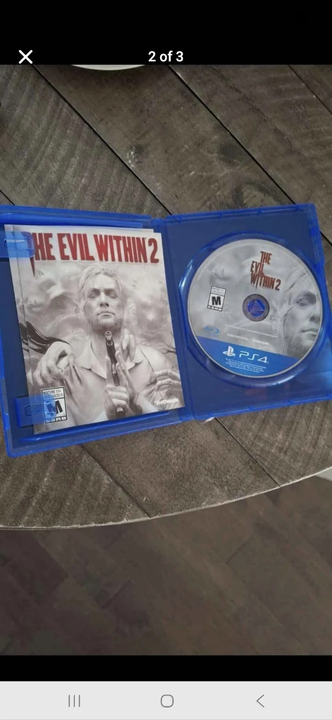 PS4 used The Evil Within 2