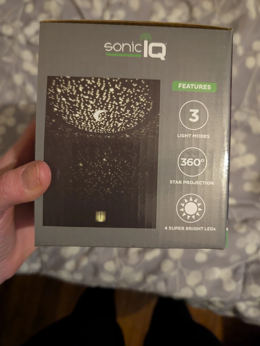 🏆 Sonic IQ Star Projector Night Light