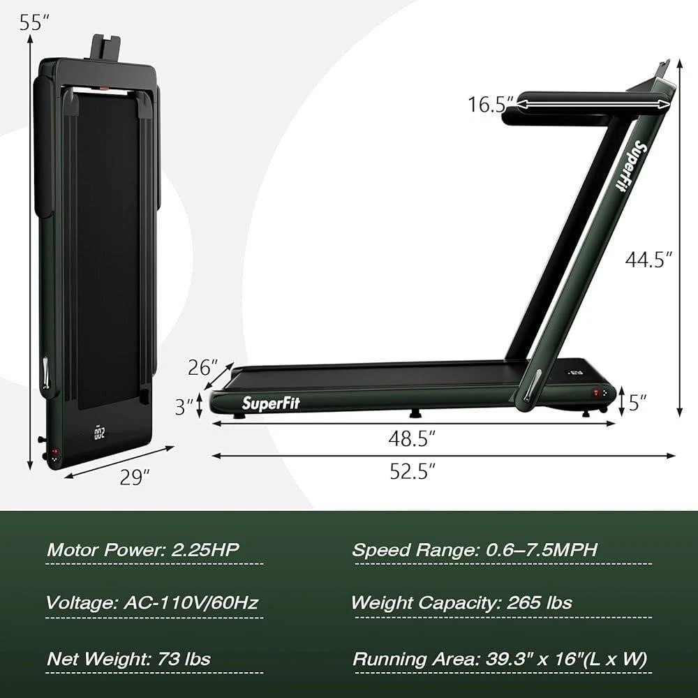 Brand New - SuperFit Foldable 2.25HP Under Desk Electric - photo 5
