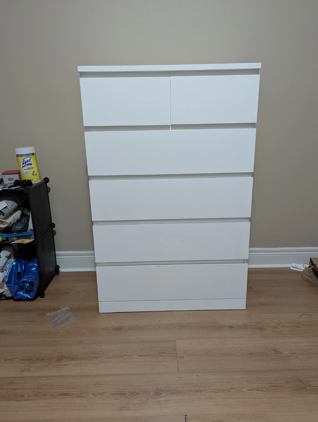 Ikea White 6-Drawer Dresser - photo 2