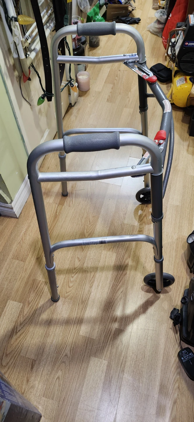 Adjustable Walker with Wheels - photo 2