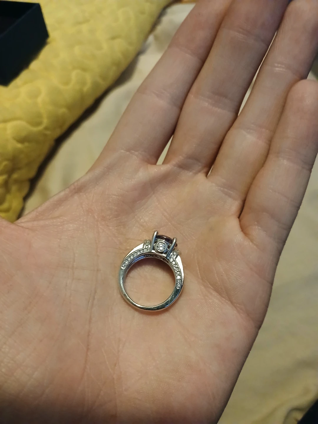 925 Silver And 3 Carat Amethyst Ring - photo 5