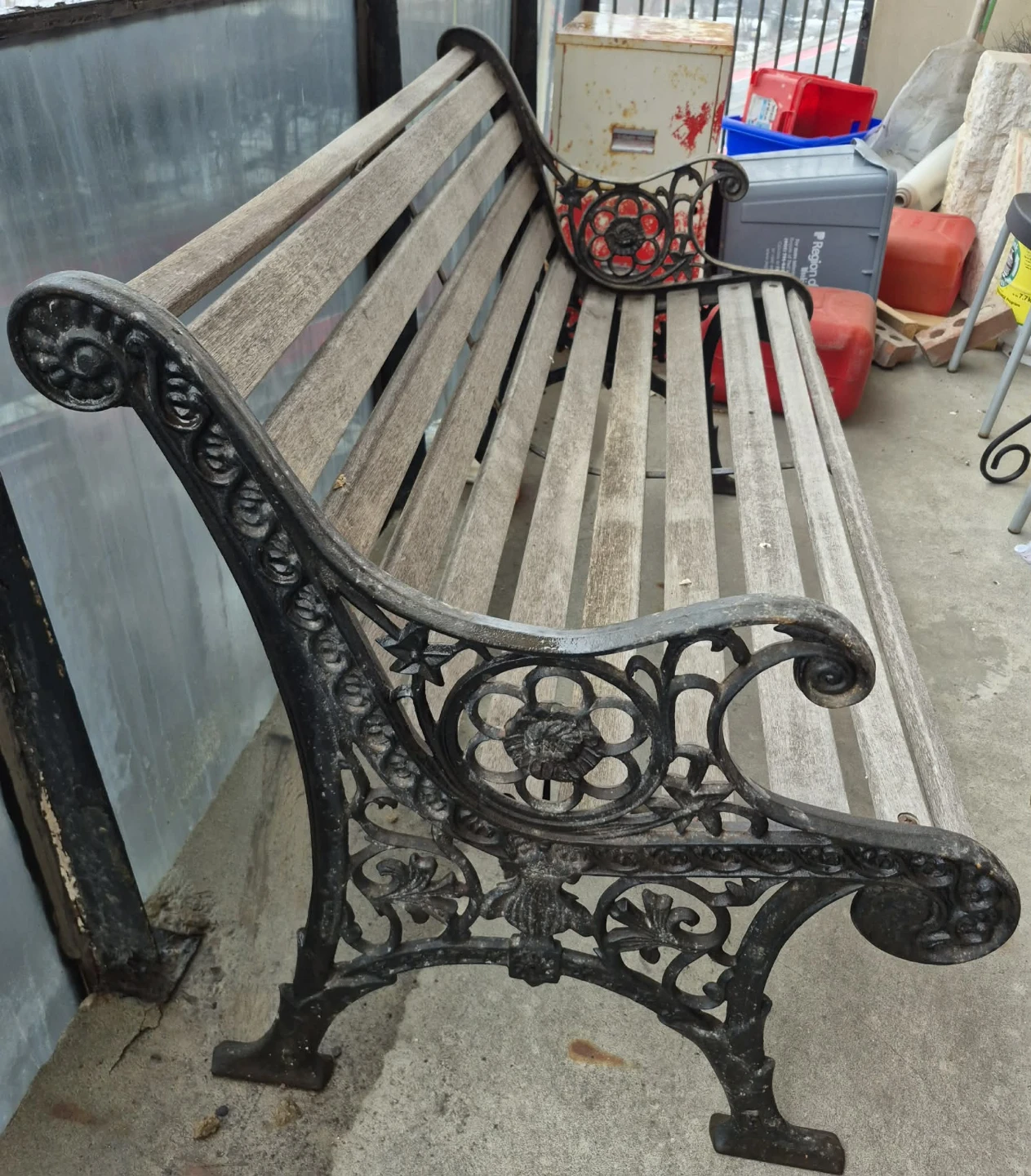 Outdoor bench